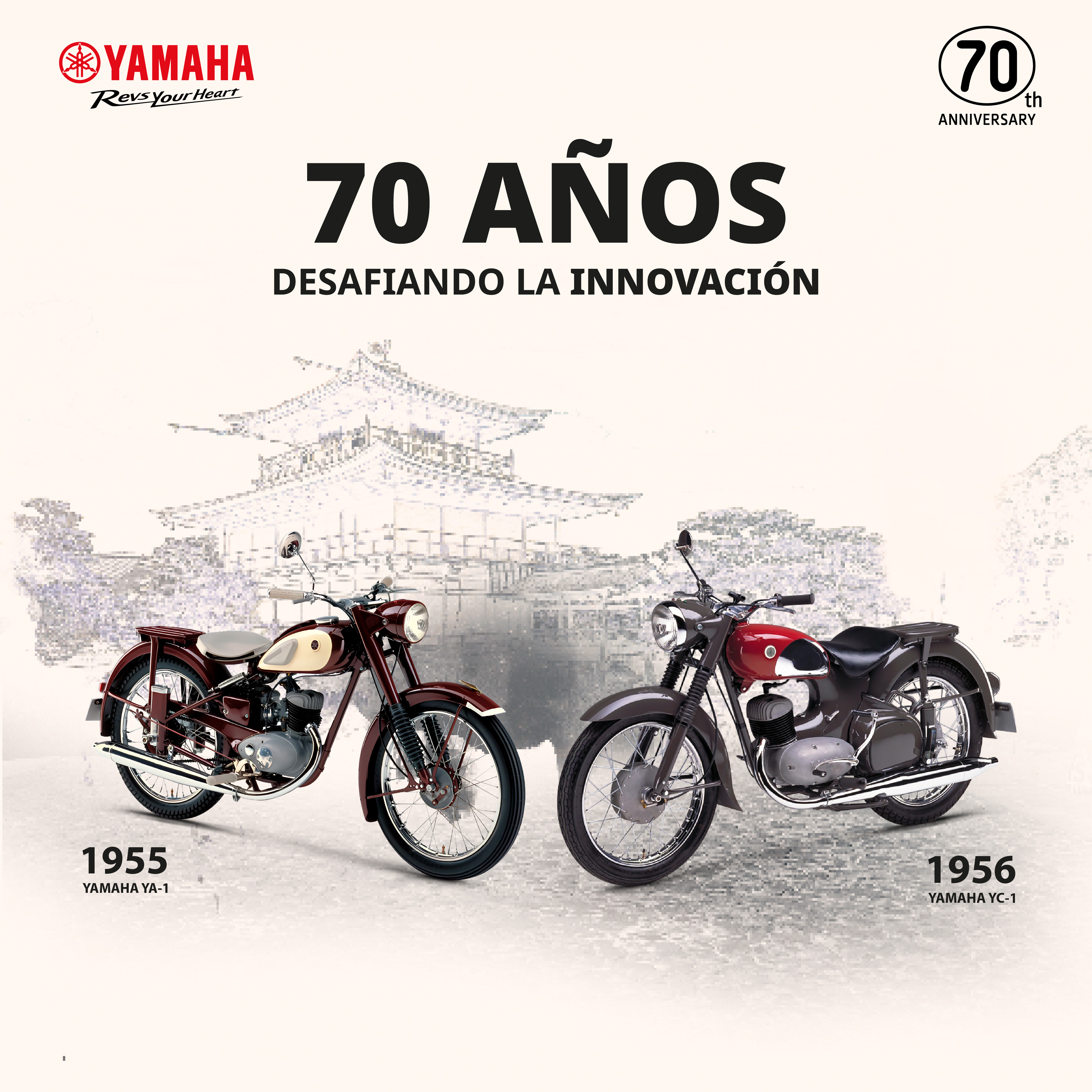 Yamaha Motor: 70 Años de emoción, innovación y confianza